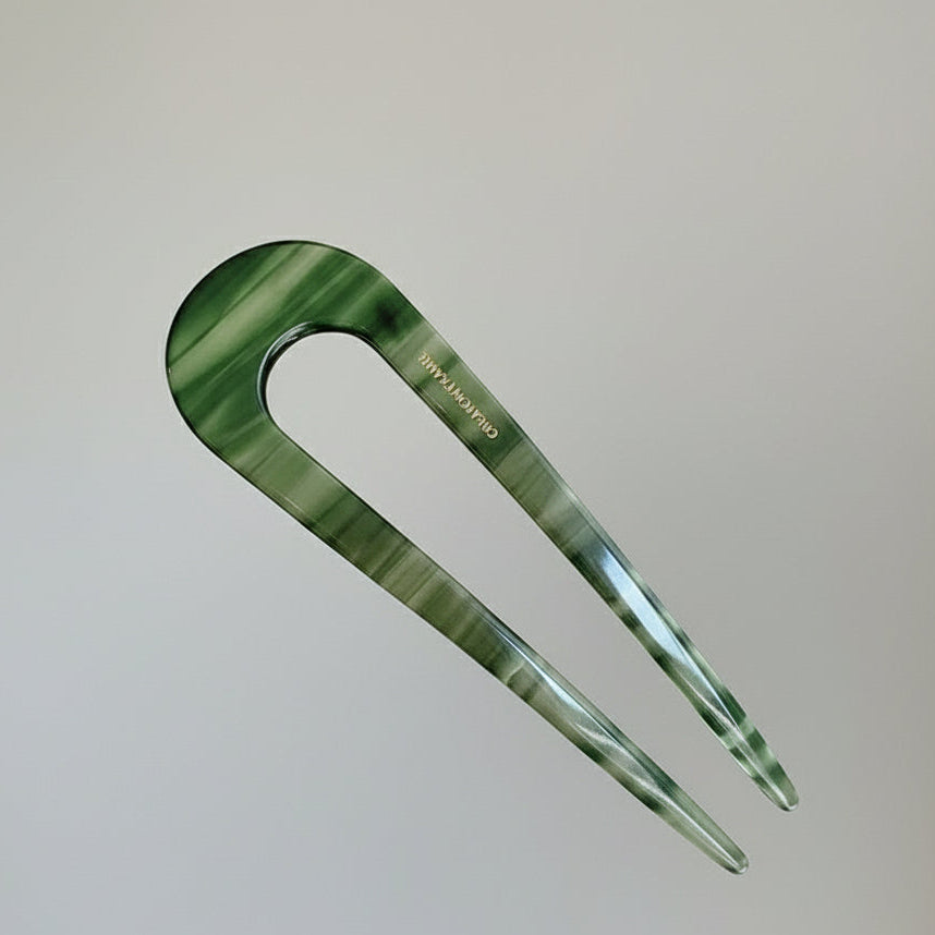 U-shaped hairpin acrylic headwear, daily fixed hairpin