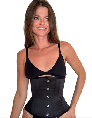 The “Impériale” Ultimate Waist Sinch Corset – Hourglass Waist Sculptor with 5-Button Front | La Beauté du Corset