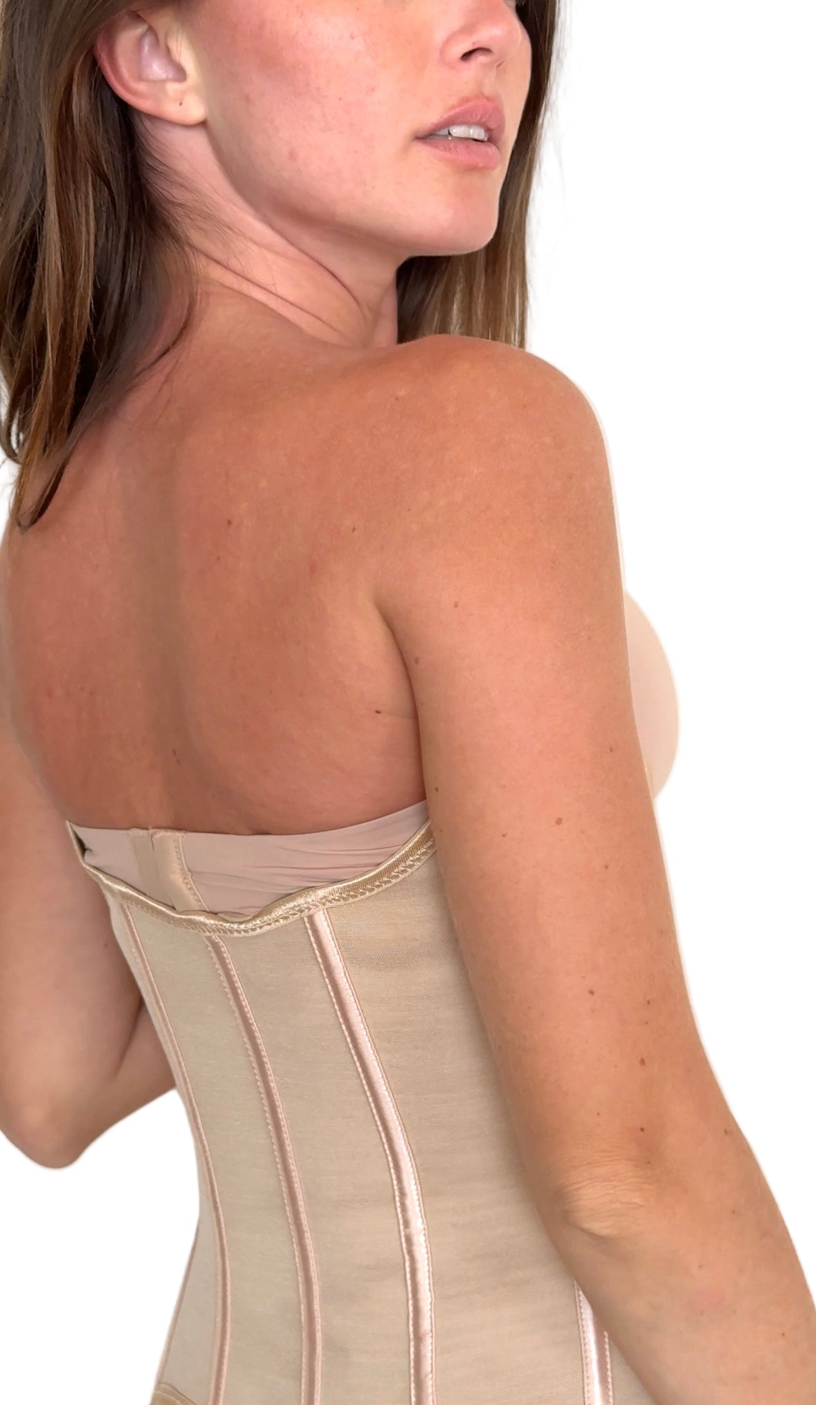 The “Force Élancée” Waist Trainer – Adjustable Sculpting Belt for Everyday Waist Definition | La Beauté du Corset