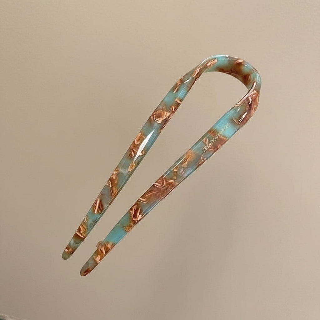 U-shaped hairpin acrylic headwear, daily fixed hairpin